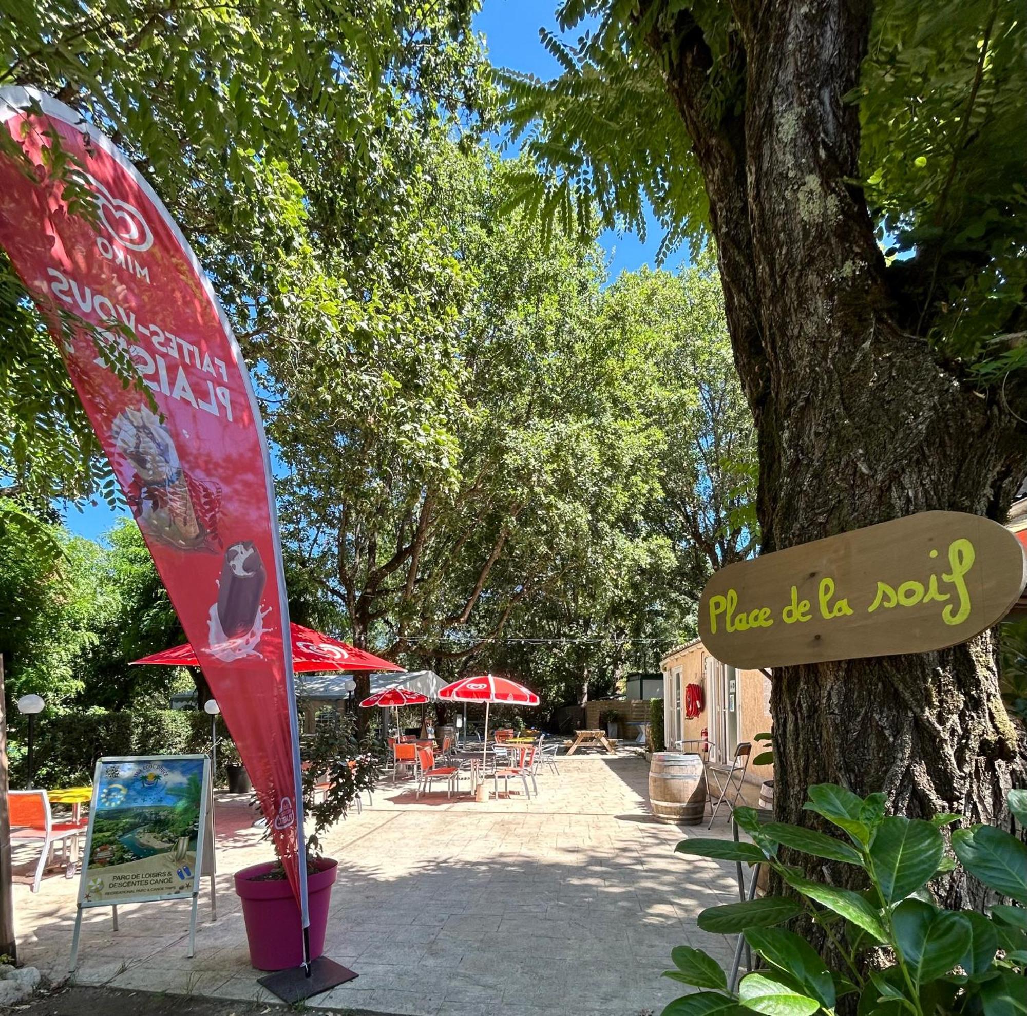 Camping Beaussement Twenty Chauzon Exterior foto