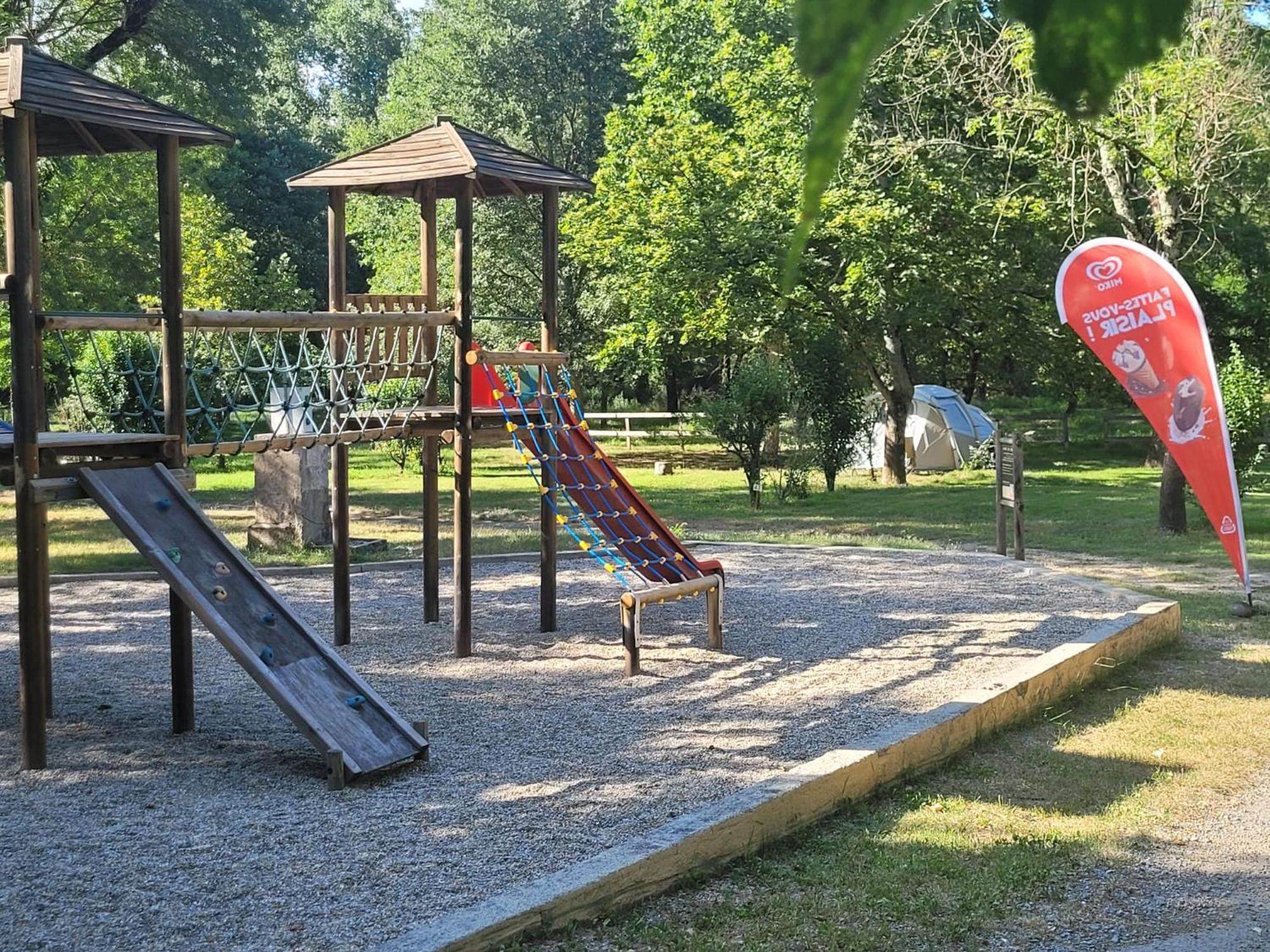 Camping Beaussement Twenty Chauzon Exterior foto
